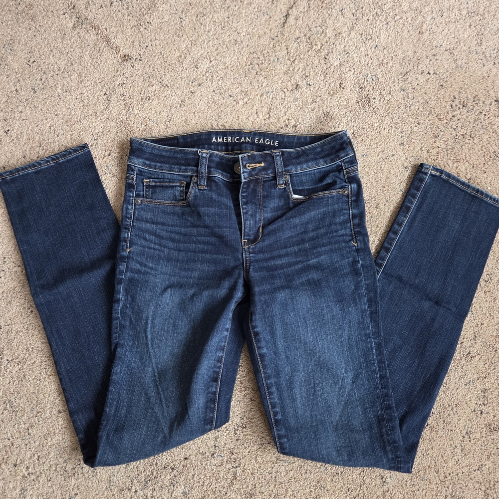 American Eagle Outfitters Women's Blue Jeans